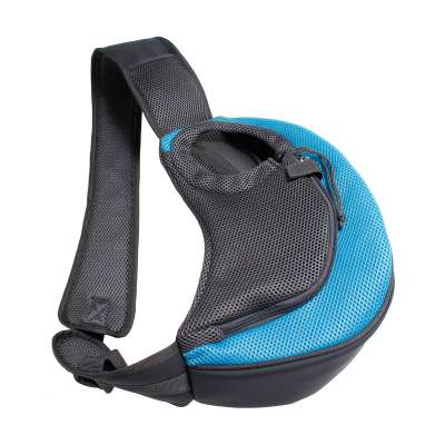 Pet Dog Carrier Outdoor Travel Handbag Pouch Single Shoulder Bag Sling Mesh Travel Tote Shoulder Bag