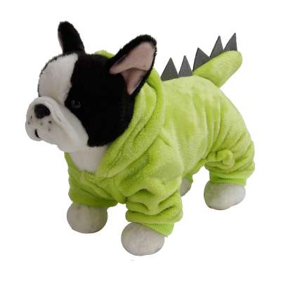 Dinosaur Dog Clothing Hoodie Pet Dogs Clothes Costume Outfits Medium Soft Cute Autumn Winter Dinosaur costume