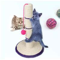 JXANRY Cat Climbing Frame Fashion Coloured Hemp Rope Post Hanging Ball Cat Scratch Board China Pet Supplies